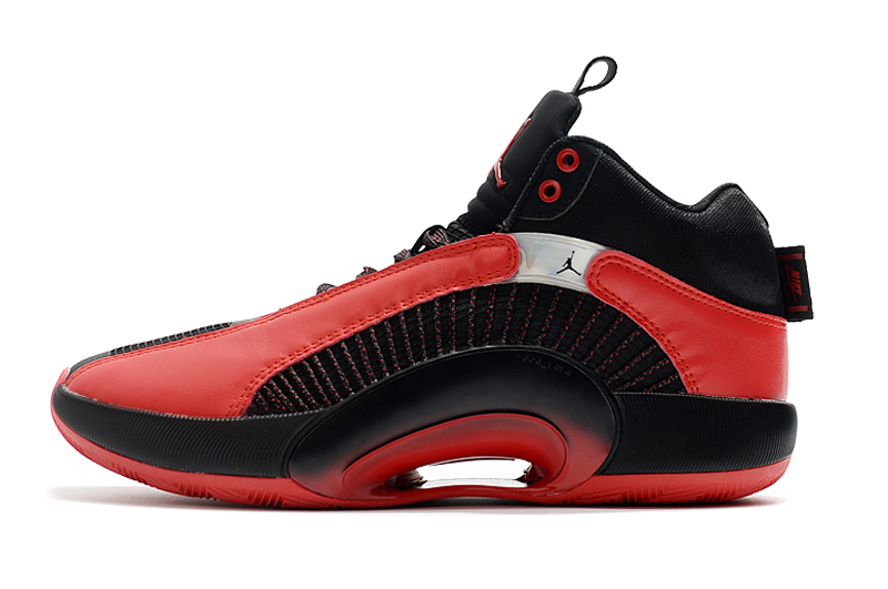 2020 Men Air Jordan 35 Red Black Basketball Shoes